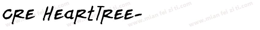Cre HeartTree字体转换